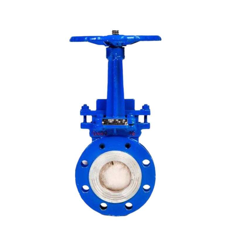 Casting DN100 Knife Gate Valve Manual Slide Gate Valve