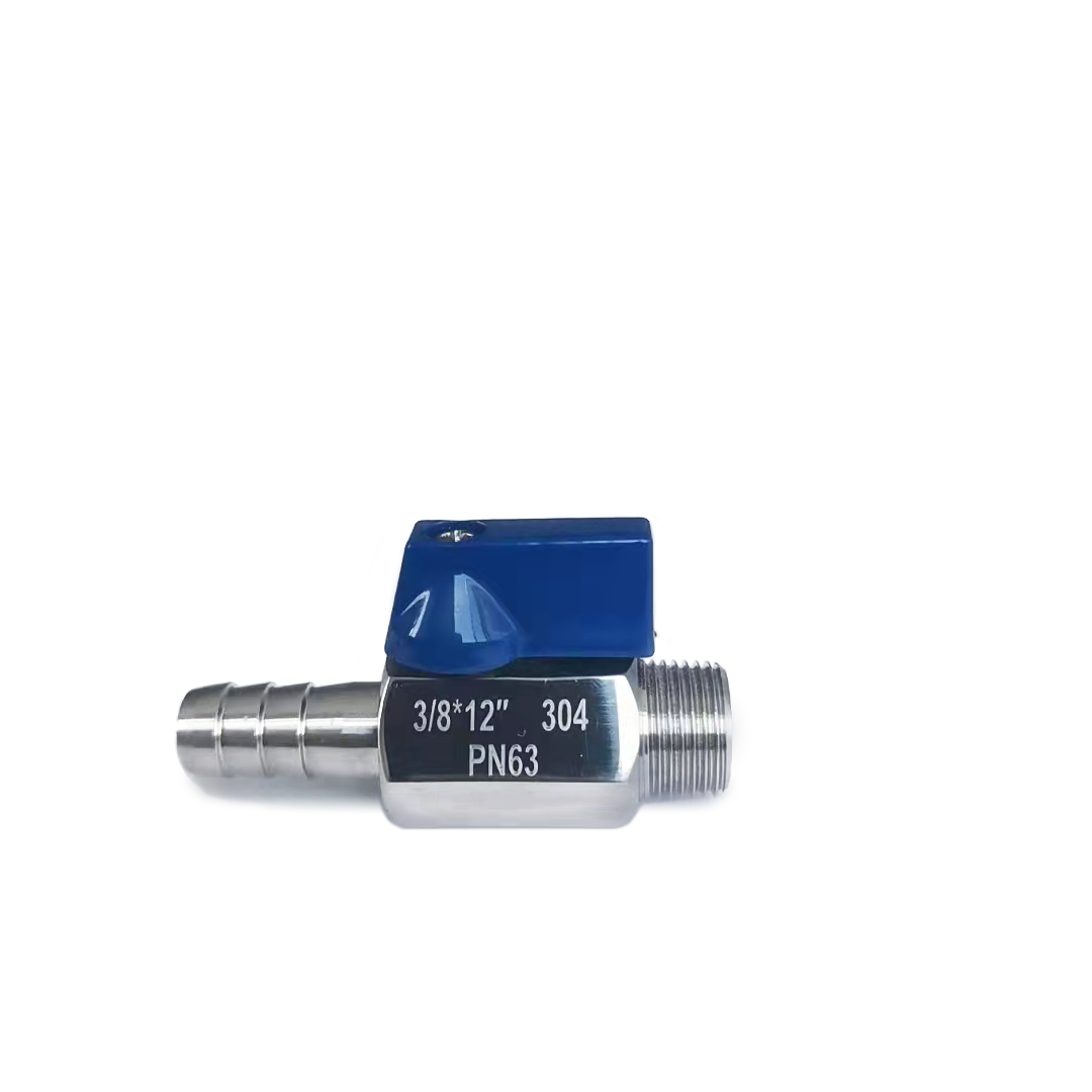 Professional Manufacture Stainless Steel 304/316 Mini ball valve For Oil/water Control