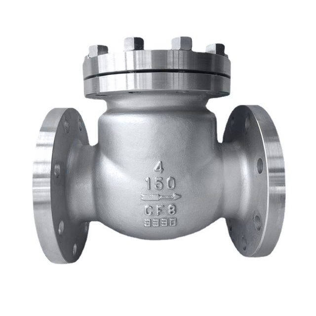 Stainless Steel American standard flanged check valve Cast Steel Flanged Butt Weld Connection Check Valve