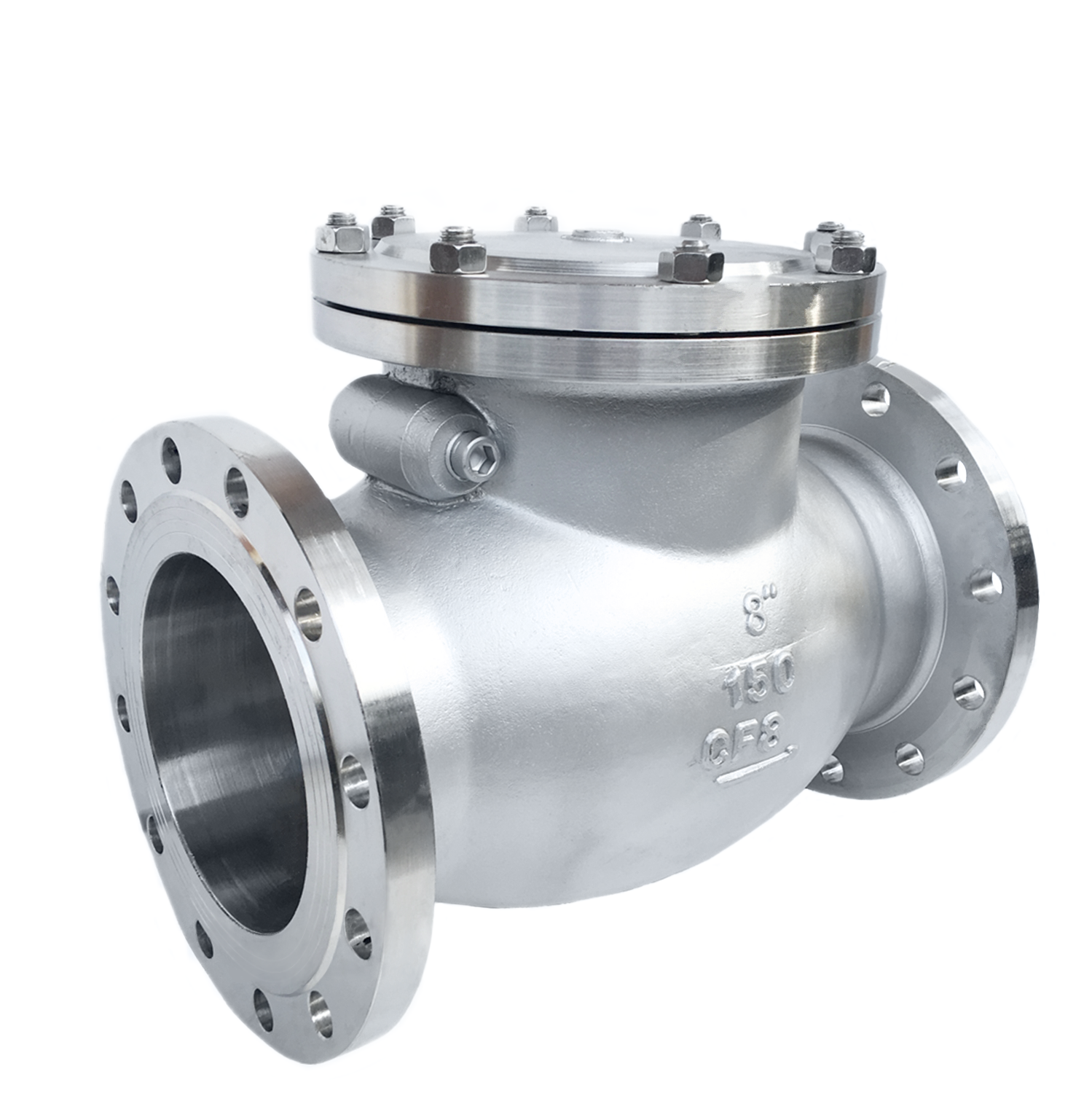 Stainless Steel American standard flanged check valve Cast Steel Flanged Butt Weld Connection Check Valve