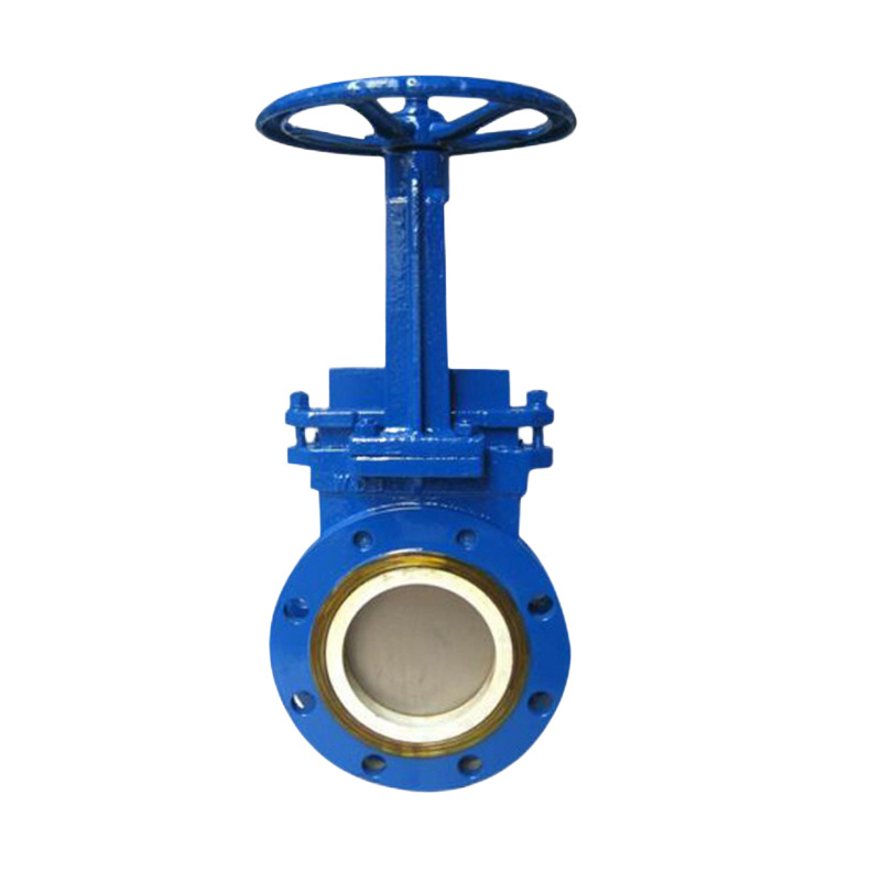 Casting DN100 Knife Gate Valve Manual Slide Gate Valve