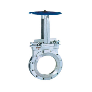 Casting DN100 Knife Gate Valve Manual Slide Gate Valve