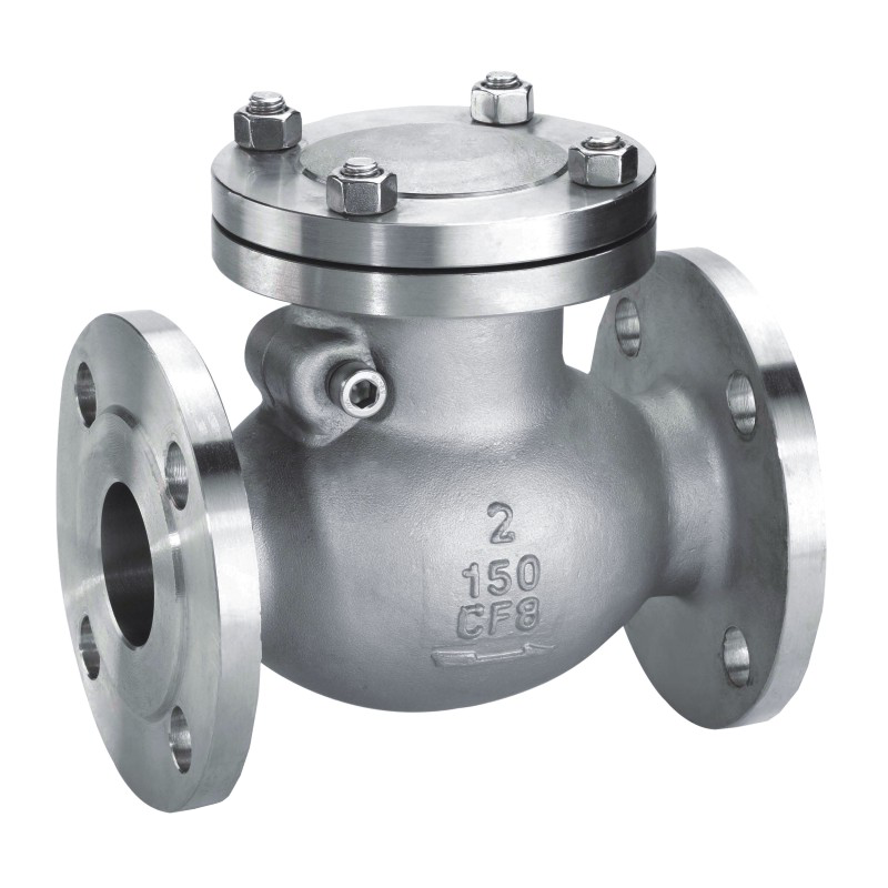 Stainless Steel American standard flanged check valve Cast Steel Flanged Butt Weld Connection Check Valve