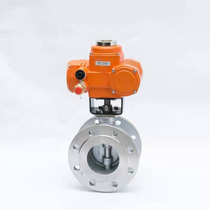 150LB  PN16  Valve control Electric Control valve butterfly valve