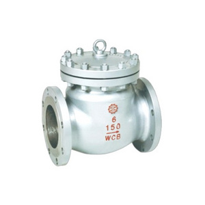 API ANSI 150LB 6 inch WCB carbon steel swing check valve