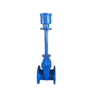 slide gate valve with retractable spindle underground gate valve