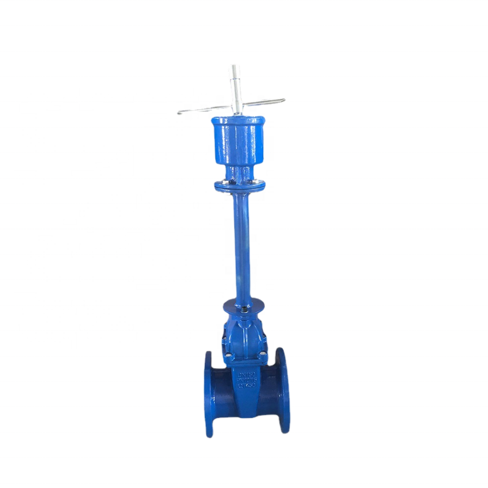 slide gate valve with retractable spindle underground gate valve