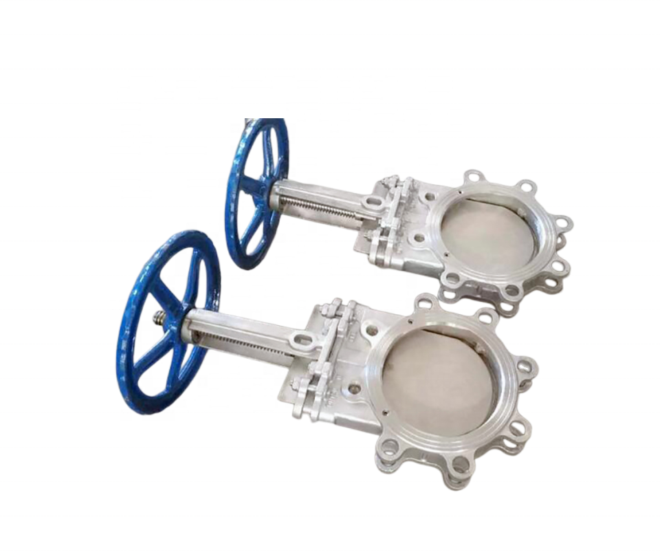 3in 10in DN1000 lug type stainless steel knife gate valve