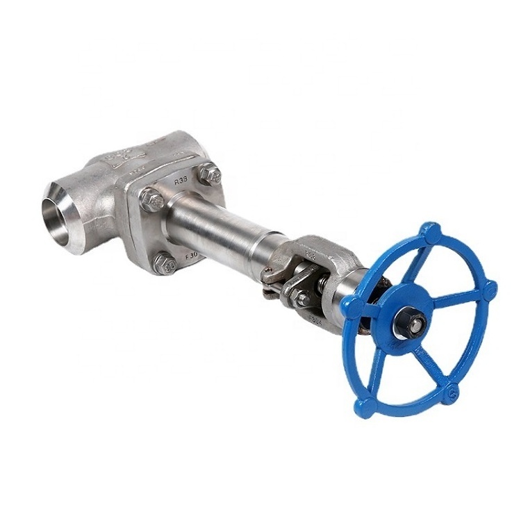 300LB F304 cryogenic valve Stainless Welded cryogenic Globe Valve