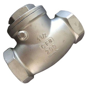 ANSI API H14W 150LB 300LB 1/2"-2" stainless steel 304 316 threaded check valve