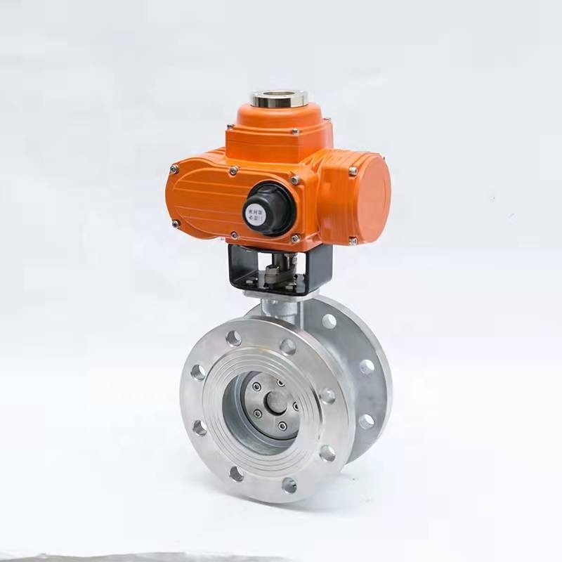 150LB  PN16  Valve control Electric Control valve butterfly valve