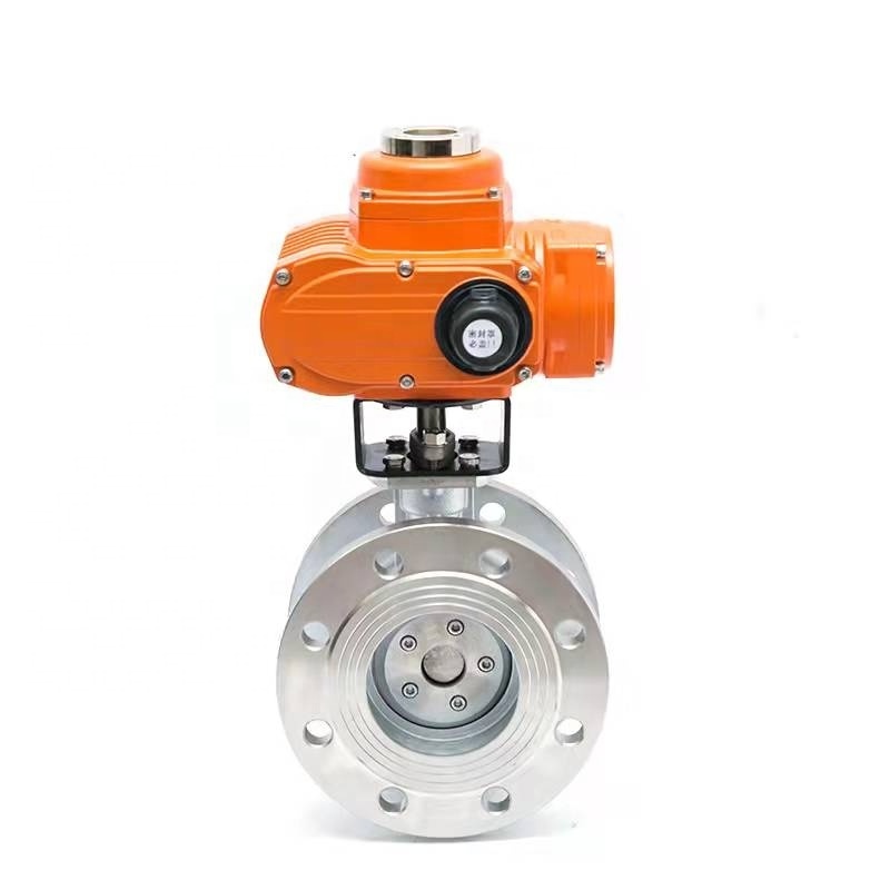 150LB  PN16  Valve control Electric Control valve butterfly valve