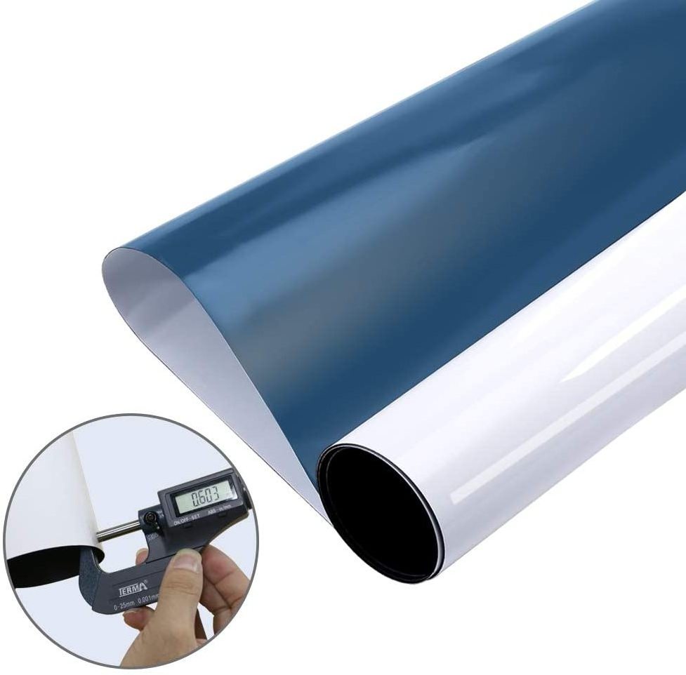 Soft Dry Erase  Self-adhesive Roll Up Magnetic Whiteboard Sticker for wall