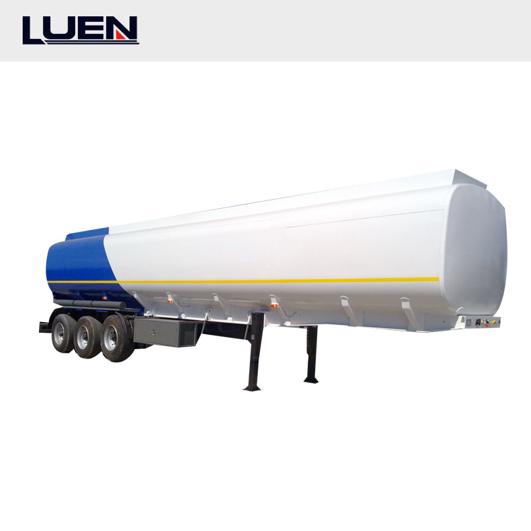 Quality 40000 liters Stainless steel oil tank trailer and gas tanker truck for sale