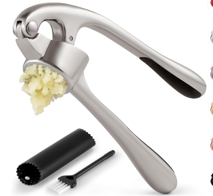 Kitchen Gadgets Multi-Functional Grinder Cracker Crusher Pressed Garlic Chopper Garlic Crush Premium Garlic Press