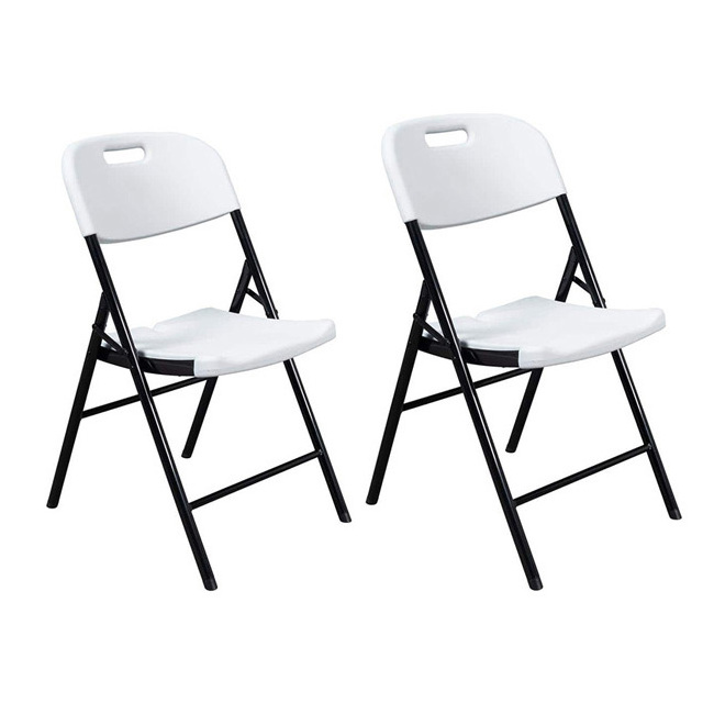 YASN Portable Lightweight Garden Folding Chairs Wholesale Fold White Foldable Outdoor Plastic Folding Chair