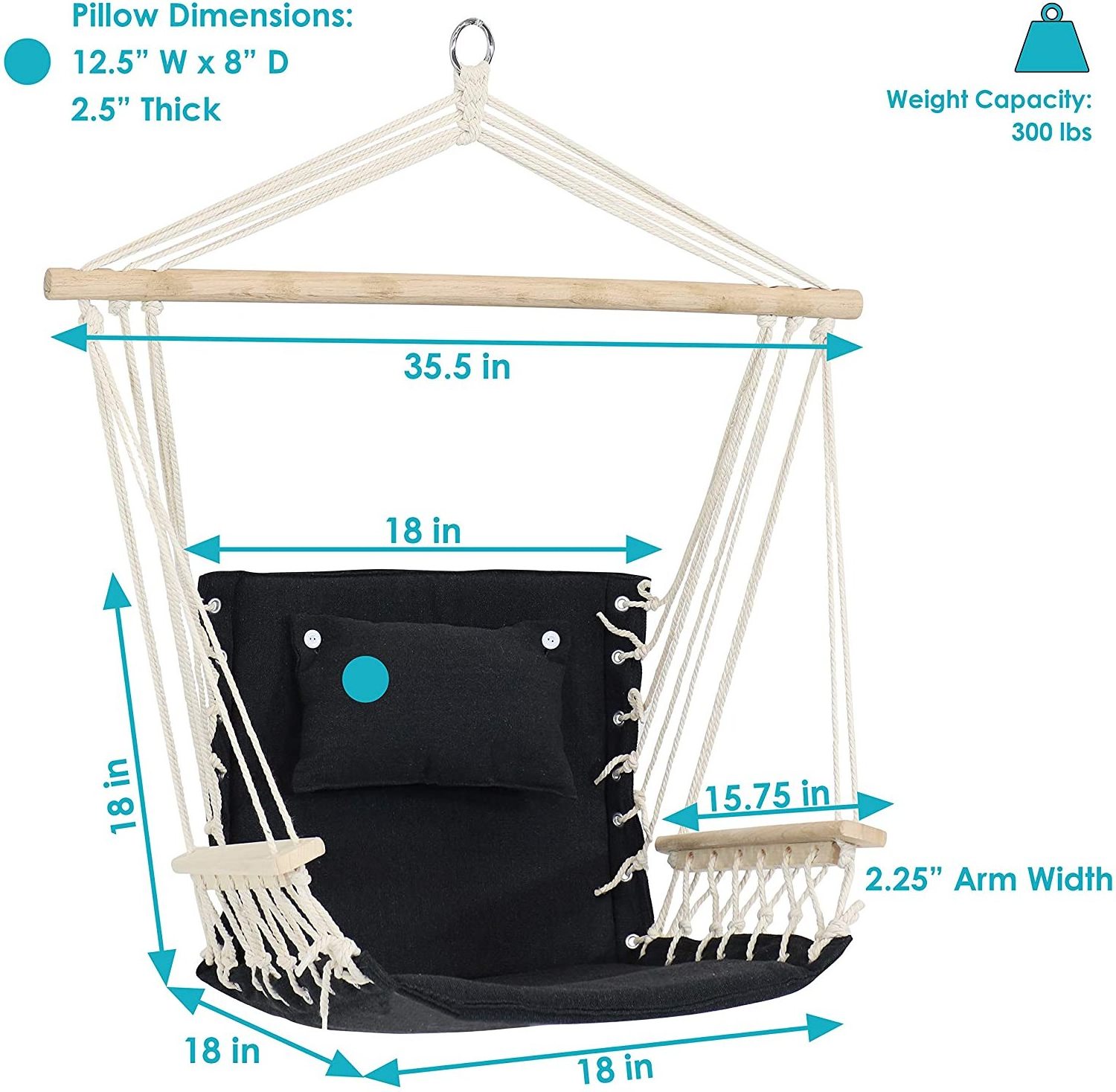 YASN DY007 Hammock Chair Swing Sky Outdoor Swing Hanging Hammock Chair For Outside Bedroom