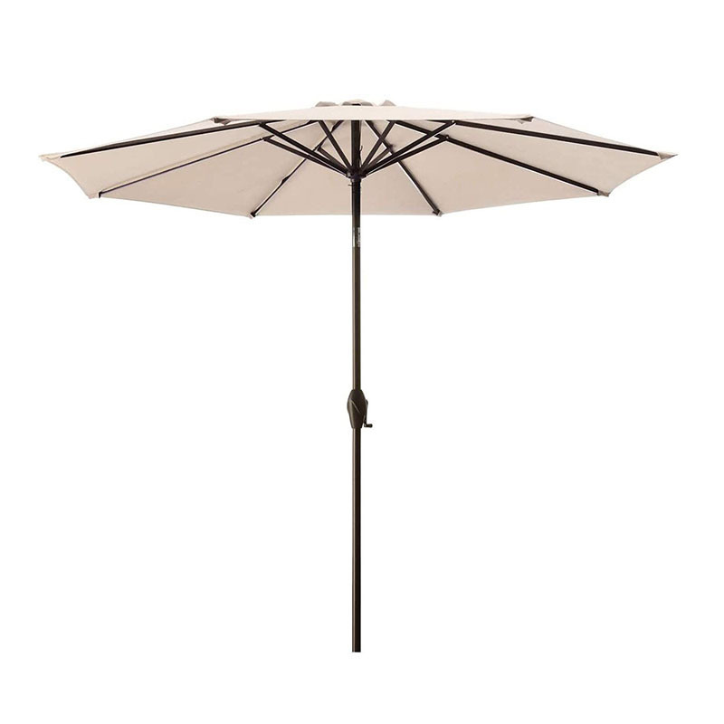 YASN TYS008 Beige Customized Sun patio Umbrella Beach Parts Garden Patio Umbrellas With Logo