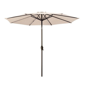 YASN TYS008 Beige Customized Sun patio Umbrella Beach Parts Garden Patio Umbrellas With Logo