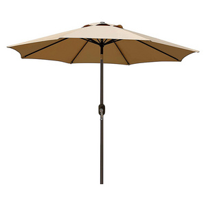 YASN 9ft Outdoor Market Patio Umbrella with Push Button Tilt and Crank