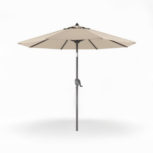 YASN 9' Outdoor Market Patio Umbrella Garden Sun Parasol with Push Button Tilt And Crank