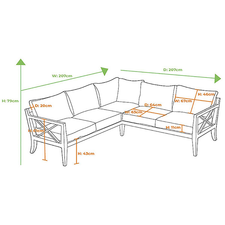 YASN Aluminum Garden Furniture Set Outdoor Square Dining Set with Gas Fire Pit Table