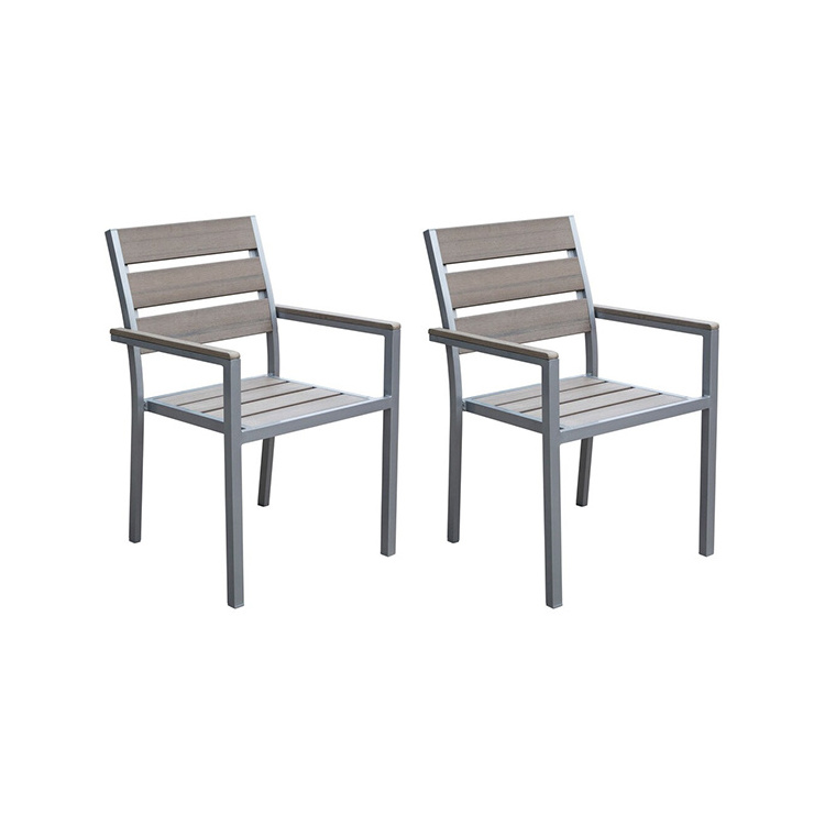 YASN Hot Selling 3 Piece Aluminum Outdoor Furniture Patio Table Set Outdoor Dining Furniture