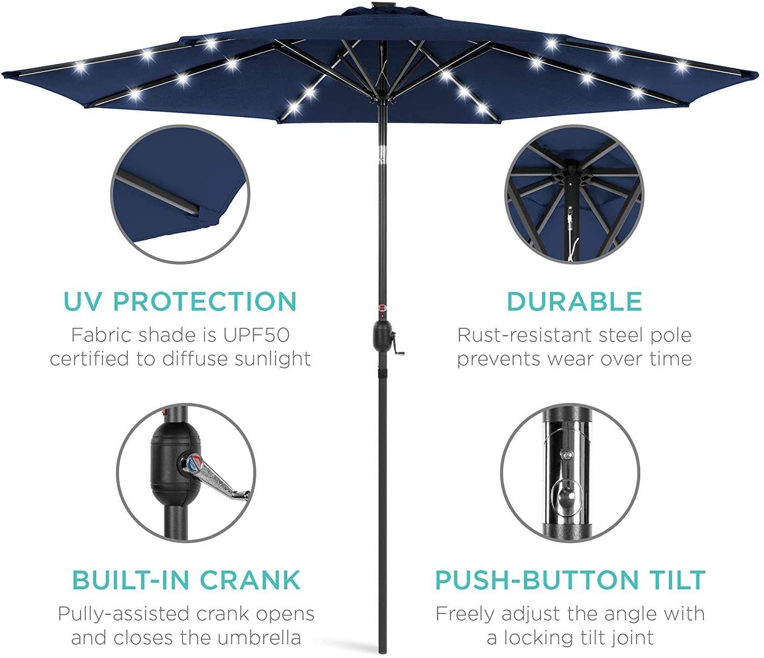 YASN TYS002  Garden Patio Parasols De Jardin Sonnenschirme Outdoor Parasol Umbrella