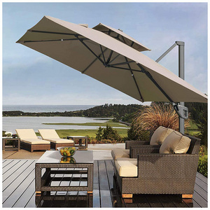 YASN TYS016 Garden Giant Cantilever Parasol Umbrella Garden Outdoor Umbrella Patio Umbrellas