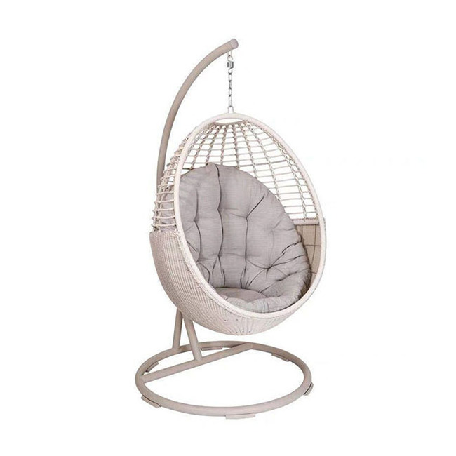 YASN HWQQ038 Pe Rattan Rope Swing Chair Garden Patio Swings Hanging Hammock Chair For Garden