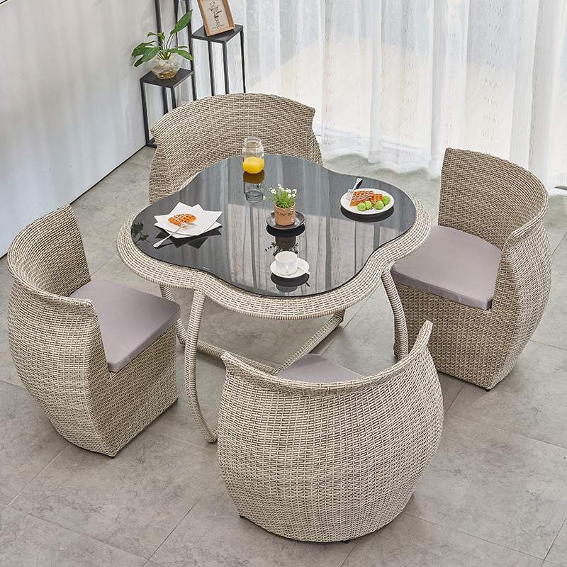 YASN HYTZ010 Wickered Rattan Patio Furniture Outdoor Set Outdoor Patio Furniture