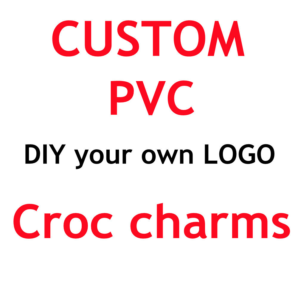 Factory DIY your own logo Custom pvc clog charms designer clog charms custom shoes charms decoration