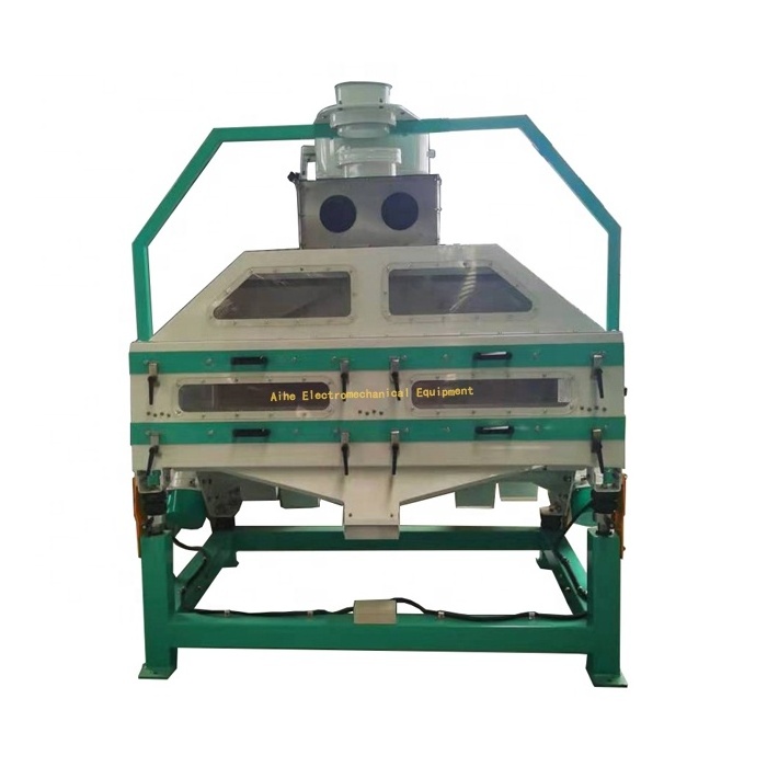 High efficient corn Broadbeans grain destoner machine Coffee Destoner Stone Removal