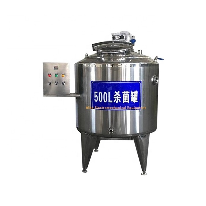 Small Milk Pasteurizer And Homogenizer yogurt Pasteurization Machine