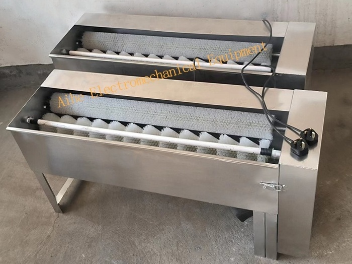 Stainless Steel Automatic Egg Washer Egg Brush Washer Chicken Egg Washer