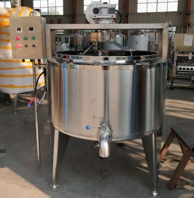 Multifunctional Cheese Vat Machine For Process Heating Milk Cheese Making