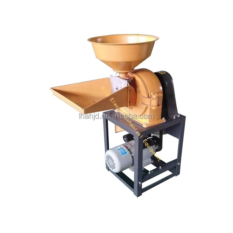 Small Scale Food Grain Crusher Wheat Barley Oats Crusher Milling machine