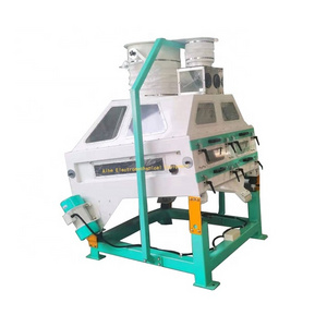 High efficiency maize wheat rice seeds gravity destoner removing stone sorghum corn and sesame cleaning machine