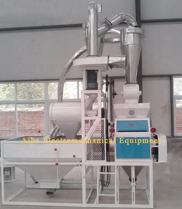 Industrial maize corn flour mill plant corn oats flour making machine semolina processing machine