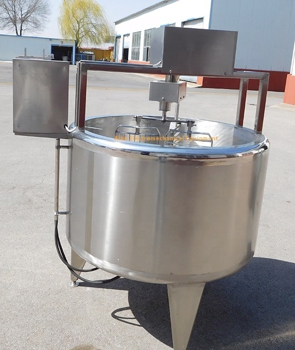 Multifunctional Cheese Vat Machine For Process Heating Milk Cheese Making