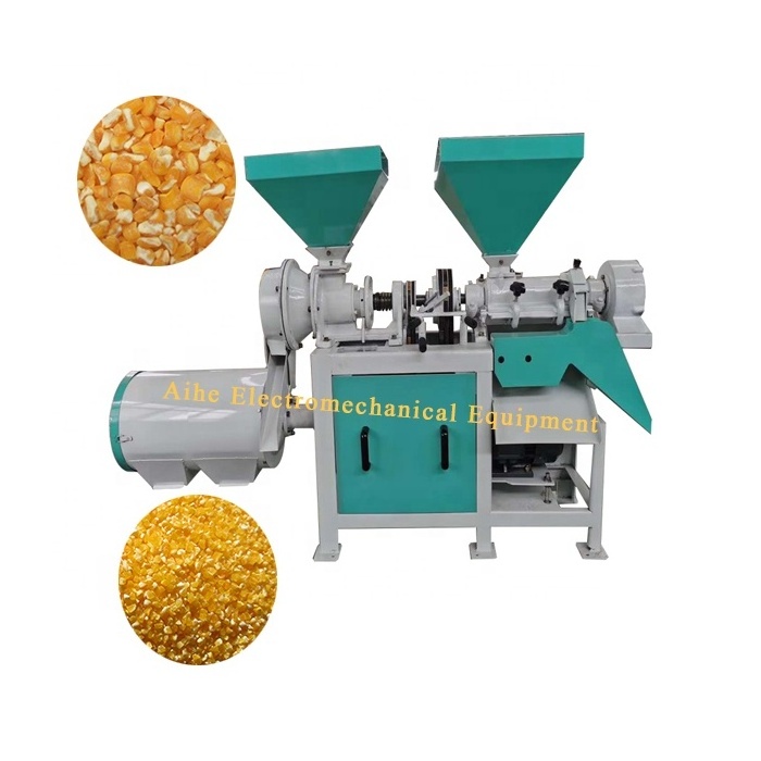 Economy Corn Make Bran Grits Peeler Milling Germ Remove Cornmeal Flour Maize Degerm Peel Grind Machine with Clean and Farm