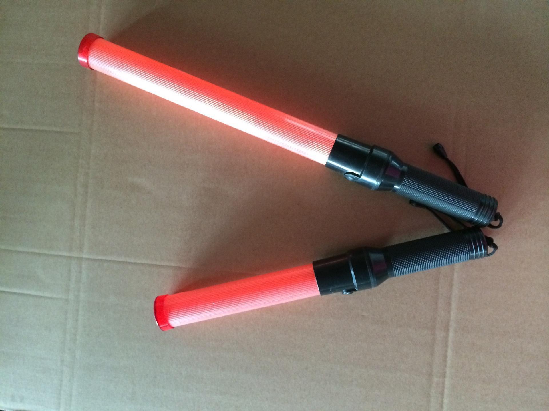 Safety LED Flash light PC 40x260mm 11.25Inch Signal Traffic Wand Traffic Baton With Strobe Mode