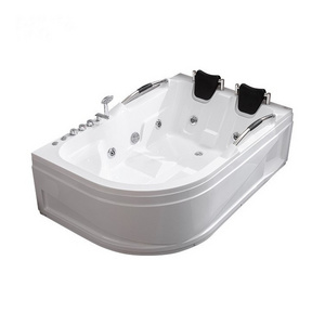 1.8 meter 2 Person bathtub modern home use combo massage bathtub