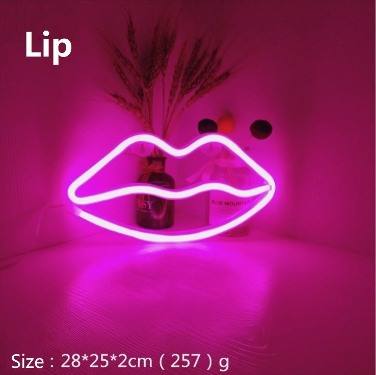 New fashion Battery / USB powered IP 67 LED neon lights holiday neon led light with switch led light neon signs