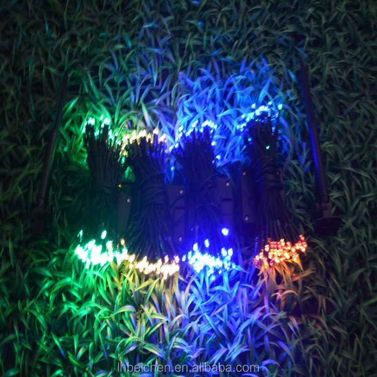 hot selling solar powered 72ft 200 led 8 modes string lights fairy string lights waterproof xmas