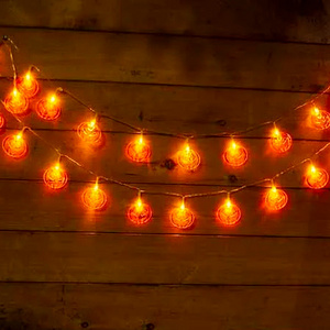 Outdoor Indoor Decoration Halloween Decoration Accessories Led Ghost String Light Holiday Lighting Christmas String Light