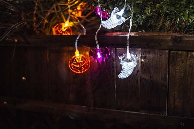 Halloween Pumpkin Bat String Light Light Diy Hanging Horror Halloween Decoration Home Party Supplies Christmas String Light