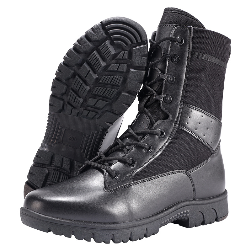 Selling classic style black men's tough wind tactical boots, tough man wind combat boots, men's combat boots