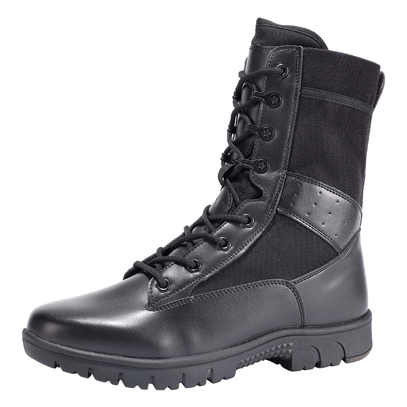 Selling classic style black men's tough wind tactical boots, tough man wind combat boots, men's combat boots