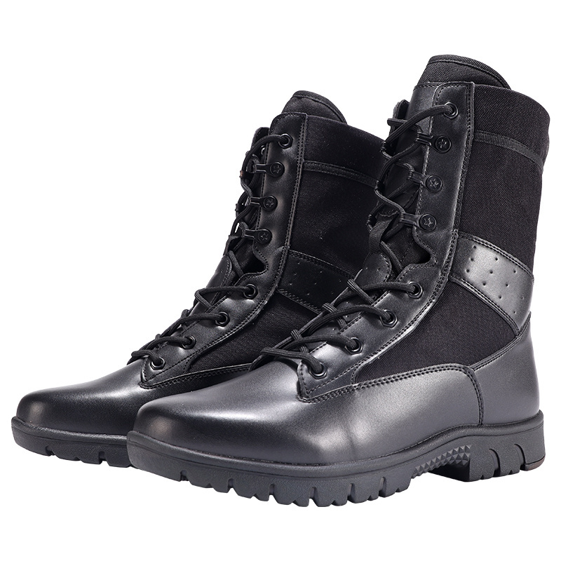 Selling classic style black men's tough wind tactical boots, tough man wind combat boots, men's combat boots